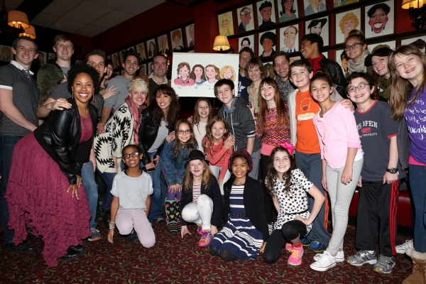 Photo Coverage: MATILDA's Leading Ladies Get Surprise Portrait at Sardi's Image