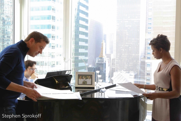 Photo Coverage: In Rehearsal for NY Pops with Steven Reineke & Montego Glover Image