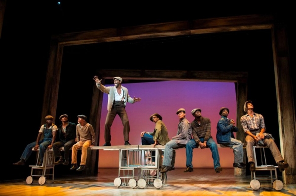 Photo Flash: First Look at Forrest McClendon, Colman Domingo and More in Young Vic's SCOTTSBORO BOYS Image