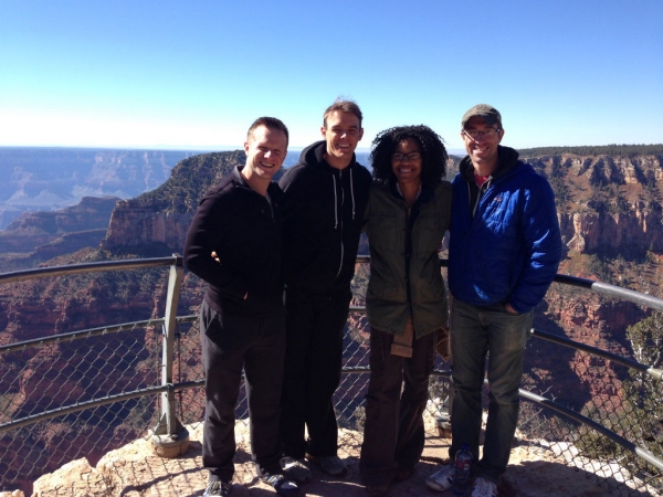 Michael McGurk, Clay Stefanki, Nicole Powell, and myself Photo