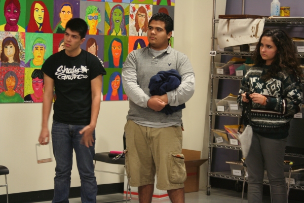 Photo Coverage: PETER AND THE STARCATCHER's Actors and Las Casas Foundation Help Students at Say Si in San Antonio, Texas 