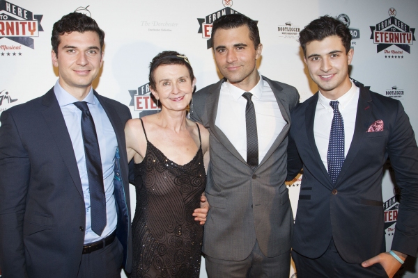 Aria Campbell-Danesh, Avril Campbell, Darius Campbell and Cyrus Danesh Photo