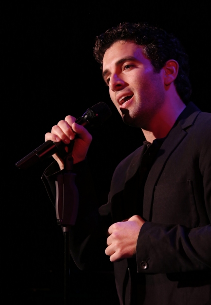 Jarrod Spector performing in a press preview at 54 Below on October 23, 2013 in New Y Photo