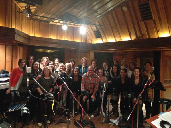 Photo Flash: In the Recording Studio with the Nuns of NBC's THE SOUND OF MUSIC! Image