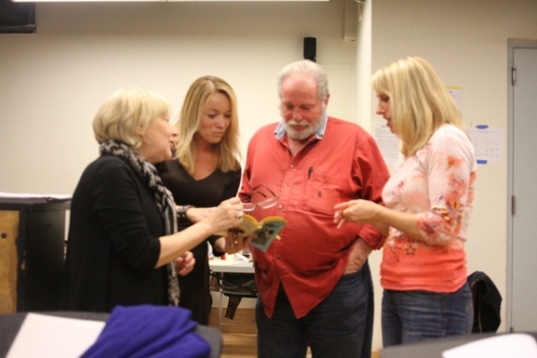 Photo Flash: In Rehearsal with National Yiddish Theatre - Folksbiene's LIES MY FATHER TOLD ME Image