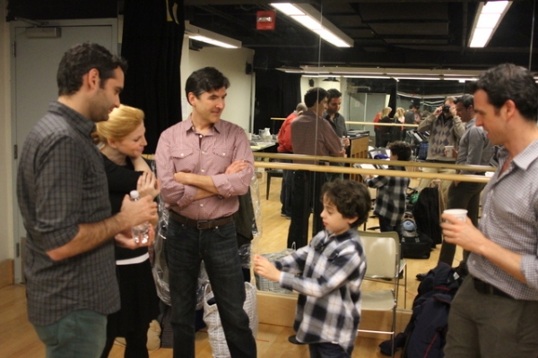 Photo Flash: In Rehearsal with National Yiddish Theatre - Folksbiene's LIES MY FATHER TOLD ME Image
