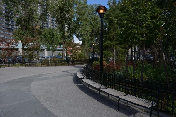 Photo Flash: NYC Parks Cuts Ribbon on Restoration of James Madison Plaza 