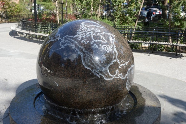 Photo Flash: NYC Parks Cuts Ribbon on Restoration of James Madison Plaza Image