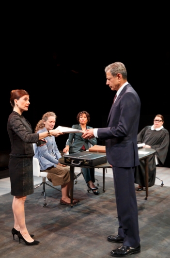 Photo Flash: First Look at DOMESTICATED with Jeff Goldblum & Laurie Metcalf at Lincoln Center Image