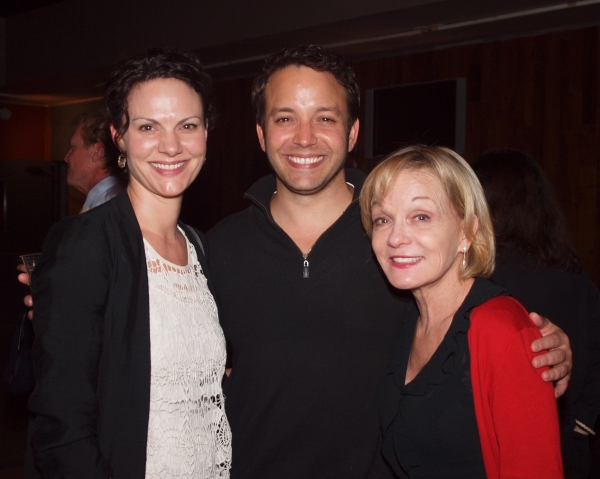 Marck Valera, Executive Producer Cathy Rigby, and friend Photo