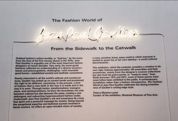 Photo Coverage: Brooklyn Museum's Jean Paul Gautier Exhibit Image