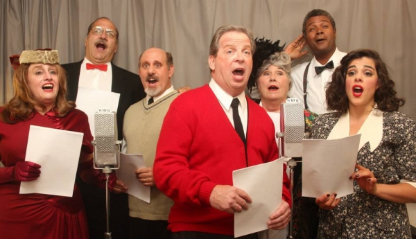 The cast of IT''S A WONDERFUL LIFE: A Live Radio Play  (From left: Patricia Butler, D Photo