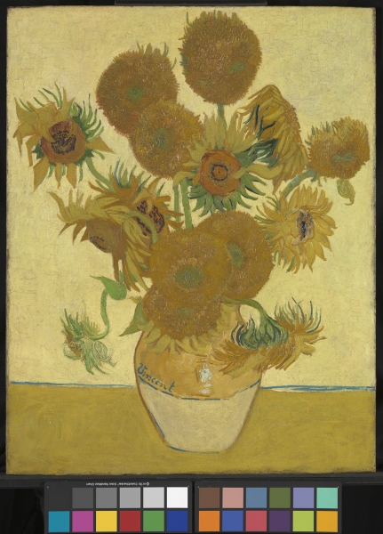 Photo Flash: Sneak Peek at Van Gogh's SUNFLOWERS at the National Gallery 