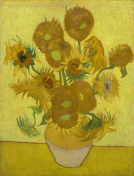 Photo Flash: Sneak Peek at Van Gogh's SUNFLOWERS at the National Gallery 