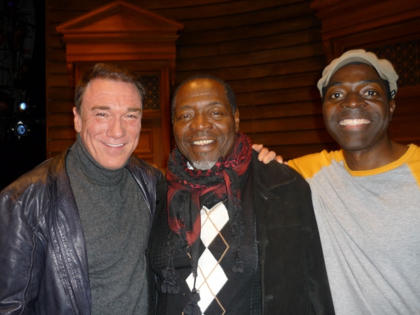 Photo Flash: Taye Diggs, Chuck Cooper Visit Sebastian Arcelus, Patrick Page & More in A TIME TO KILL on Broadway Image