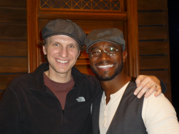 Photo Flash: Taye Diggs, Chuck Cooper Visit Sebastian Arcelus, Patrick Page & More in A TIME TO KILL on Broadway Image