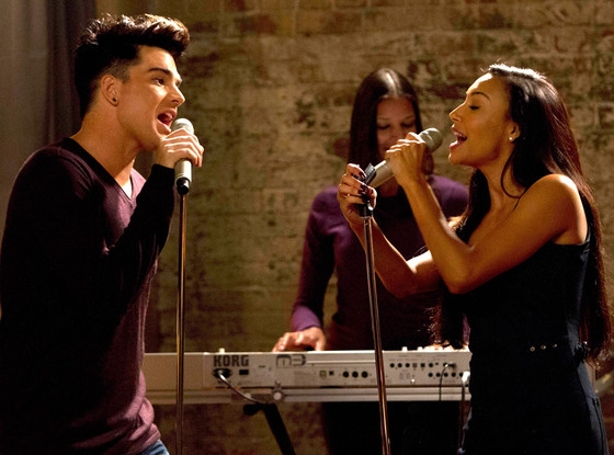Photo Flash: Sneak Peek at Adam Lambert's GLEE Debut! Image