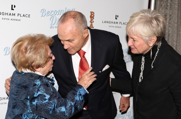 Dr. Ruth Westheimer with Police Commissioner Ray Kelly and wife Veronica  Photo