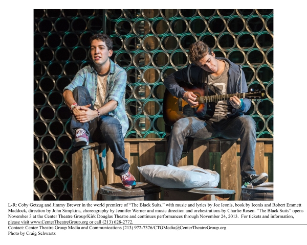 Photo Flash: First Look at Jimmy Brewer, Annie Golden and More in CTG's THE BLACK SUITS Image