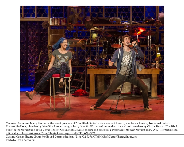 Photo Flash: First Look at Jimmy Brewer, Annie Golden and More in CTG's THE BLACK SUITS Image