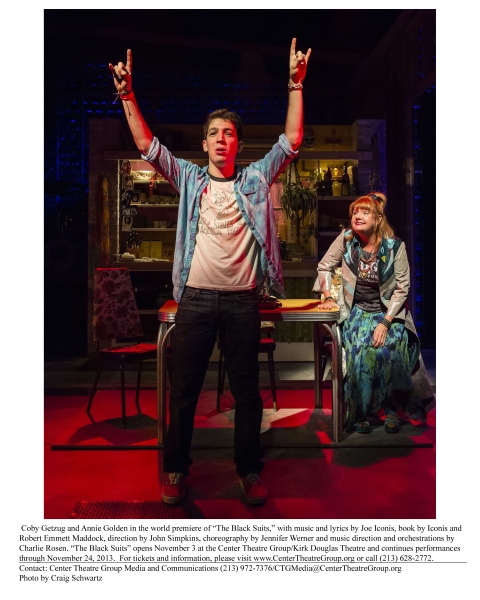 Photo Flash: First Look at Jimmy Brewer, Annie Golden and More in CTG's THE BLACK SUITS Image