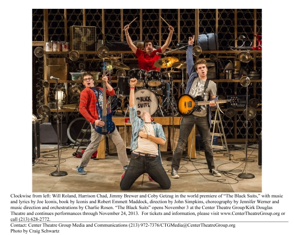 Photo Flash: First Look at Jimmy Brewer, Annie Golden and More in CTG's THE BLACK SUITS Image