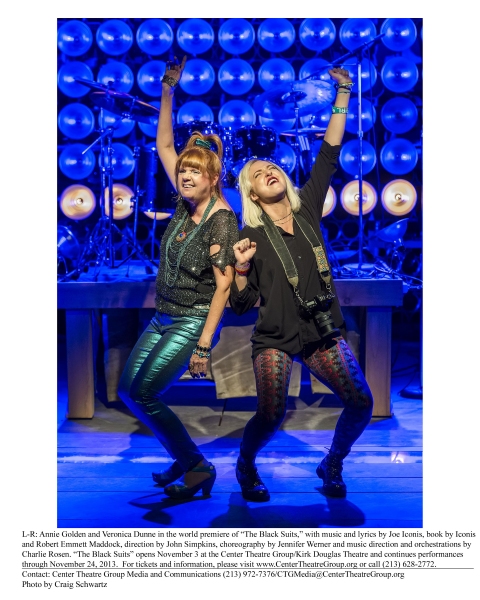 Photo Flash: First Look at Jimmy Brewer, Annie Golden and More in CTG's THE BLACK SUITS Image