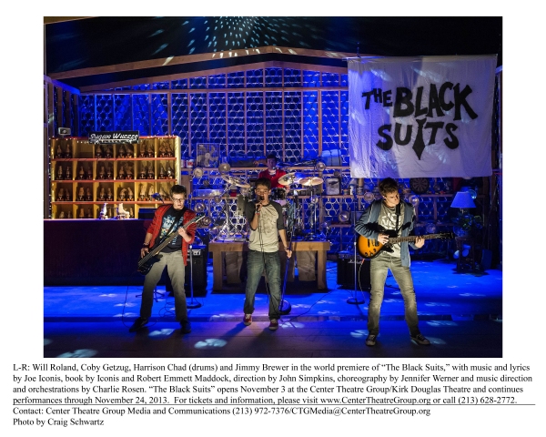 Photo Flash: First Look at Jimmy Brewer, Annie Golden and More in CTG's THE BLACK SUITS Image