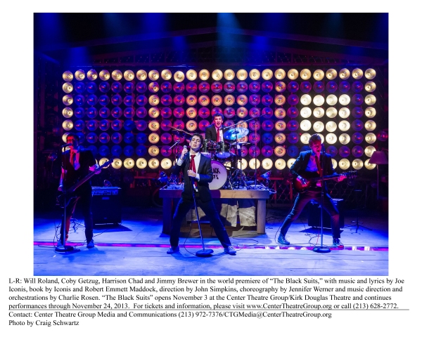 Photo Flash: First Look at Jimmy Brewer, Annie Golden and More in CTG's THE BLACK SUITS Image