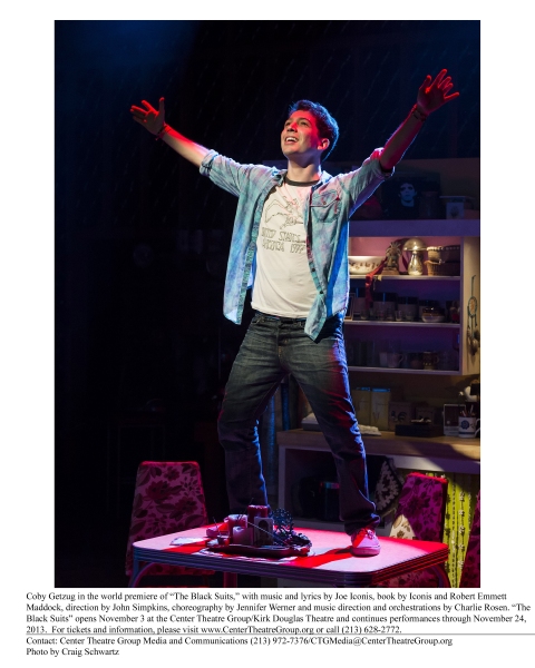 Photo Flash: First Look at Jimmy Brewer, Annie Golden and More in CTG's THE BLACK SUITS Image