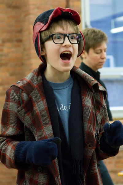 Photo Coverage: It's Ralphie to the Rescue! A CHRISTMAS STORY Cast Gives Press Preview! Image