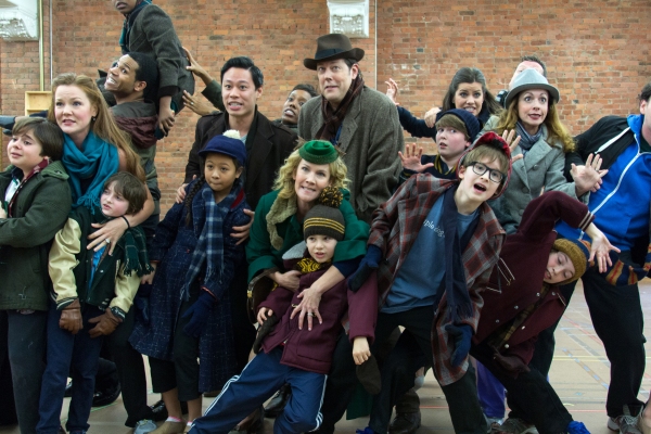 Photo Coverage: It's Ralphie to the Rescue! A CHRISTMAS STORY Cast Gives Press Preview! Image