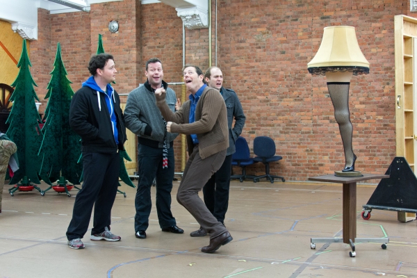 Photo Coverage: It's Ralphie to the Rescue! A CHRISTMAS STORY Cast Gives Press Preview! Image