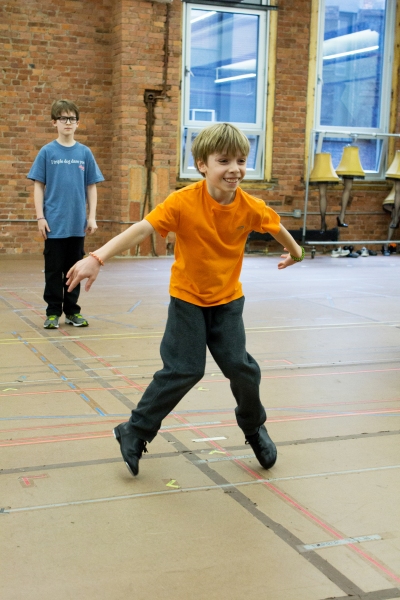 Photo Coverage: It's Ralphie to the Rescue! A CHRISTMAS STORY Cast Gives Press Preview! Image