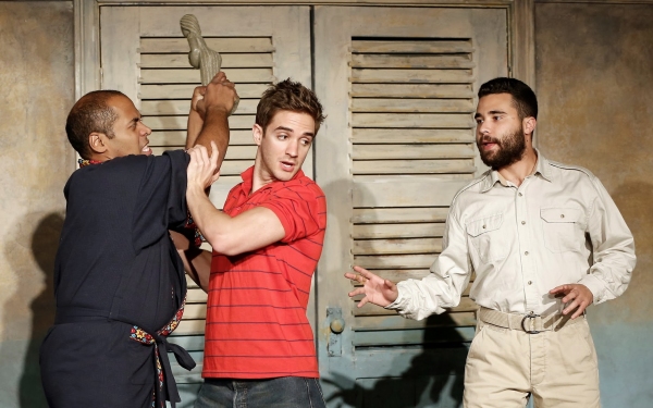 Photo Flash: First Look at International Studio Theater's STRAWBERRY & CHOCOLATE Off-Broadway Image