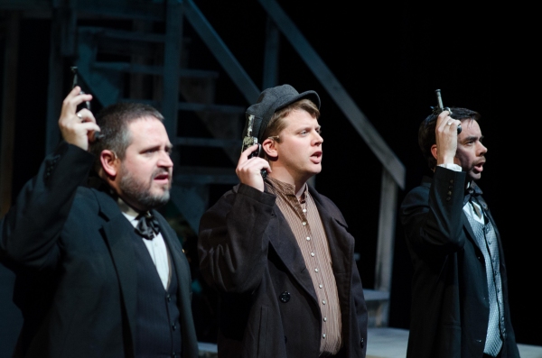Photo Flash: First Look at Ian Short, Nick Lingnofski and More in ASSASSINS 