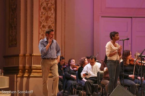 Photo Coverage: In Rehearsal for NY Pops' SING SING SING with Montego Glover Image