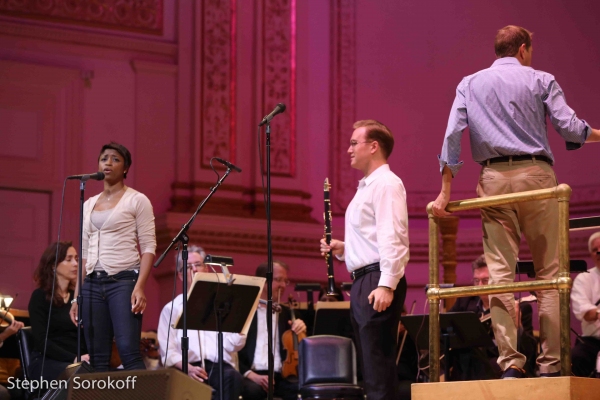 Photo Coverage: In Rehearsal for NY Pops' SING SING SING with Montego Glover Image