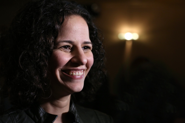 Mandy Gonzalez photographed at the Edison Ballroon in New York City. Photo