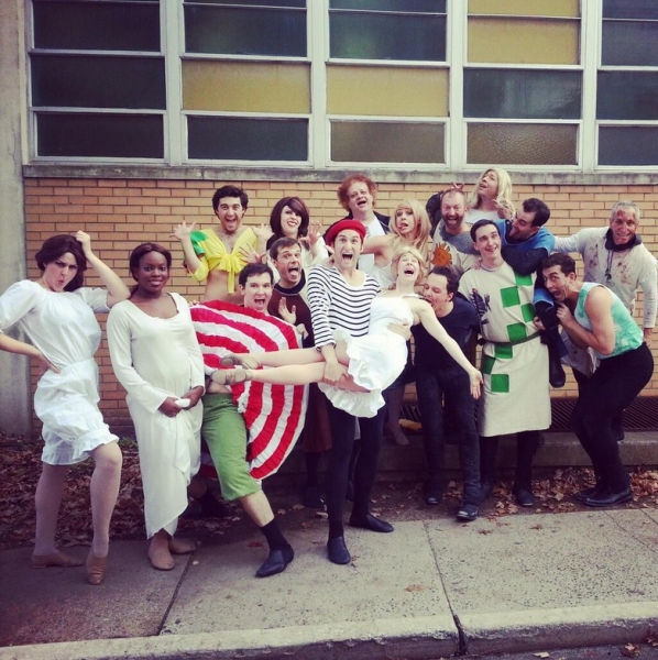 Photo Flash: Saturday Intermission Pics, Nov 2 - WE WILL ROCK YOU Roots For Boston, Game Day at THE FANTASTICKS and More! Image