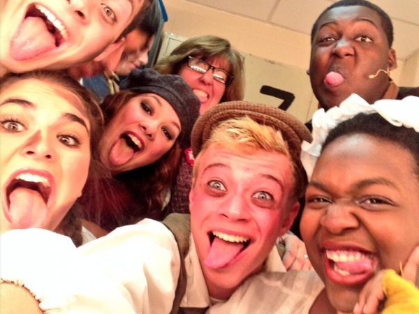 Photo Flash: Saturday Intermission Pics, Nov 2 - WE WILL ROCK YOU Roots For Boston, Game Day at THE FANTASTICKS and More! Image