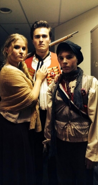 Photo Flash: Saturday Intermission Pics, Nov 2 - WE WILL ROCK YOU Roots For Boston, Game Day at THE FANTASTICKS and More! Image