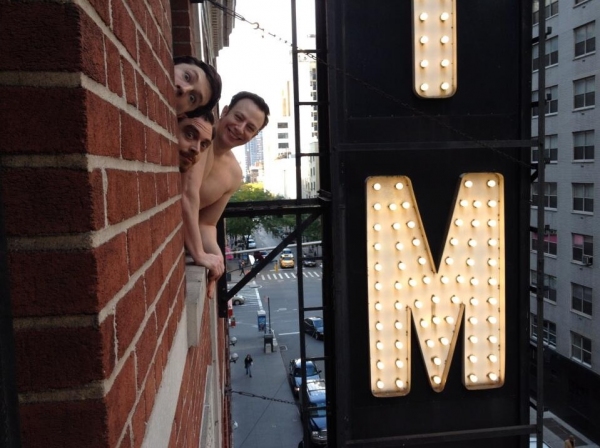 Photo Flash: Saturday Intermission Pics, Nov 2 - WE WILL ROCK YOU Roots For Boston, Game Day at THE FANTASTICKS and More! Image