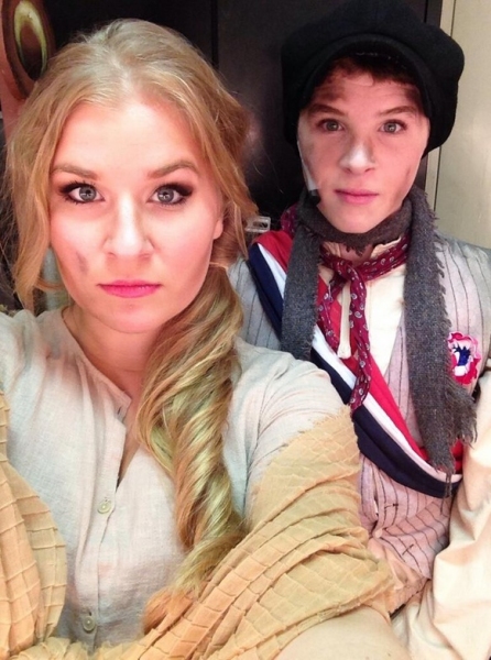 Photo Flash: Saturday Intermission Pics, Nov 2 - WE WILL ROCK YOU Roots For Boston, Game Day at THE FANTASTICKS and More! Image