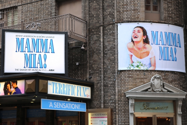 Photo Coverage: On the Marquee - MAMMA MIA! Opens Its Doors at the Broadurst Image