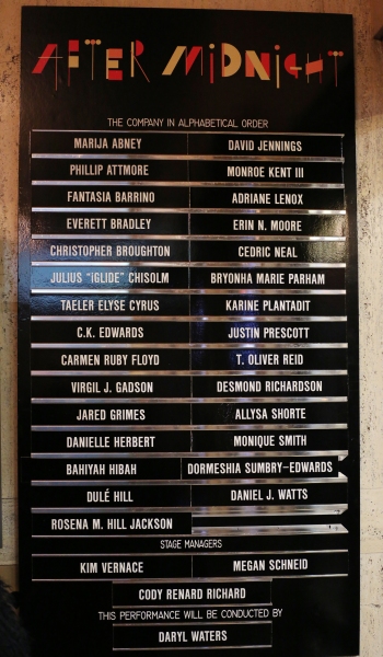 Photo Coverage: AFTER MIDNIGHT Cast Takes First Official Broadway Bow! Image
