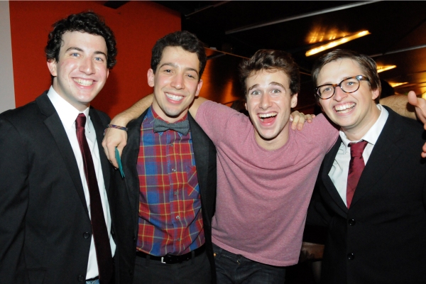 Cast members Harrison Chad, Coby Getzug, Jimmy Brewer and Will Roland Photo