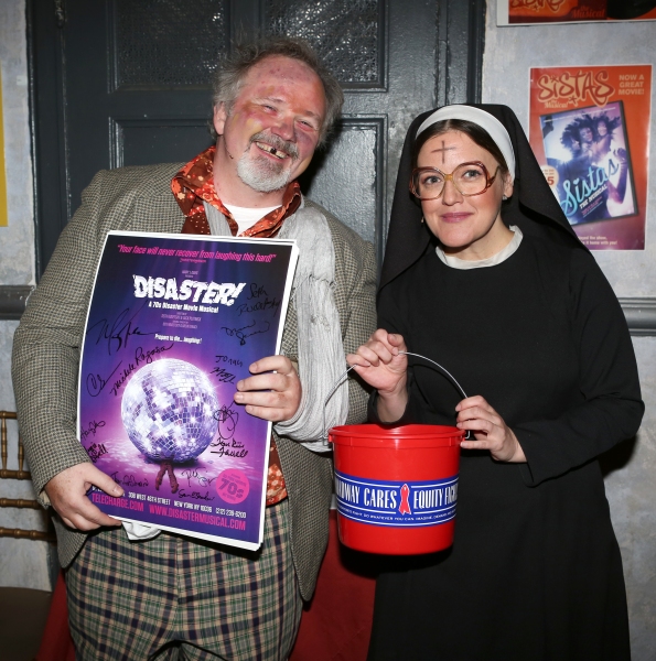 Photo Coverage: Tina Fey, Brian d'Arcy James & More Donate to BC/EFA at DISASTER! Opening Image