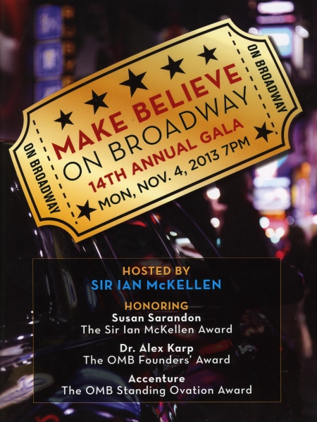Photo Coverage: Ian McKellen Makes a Quick Change at Only Make Believe Gala Image