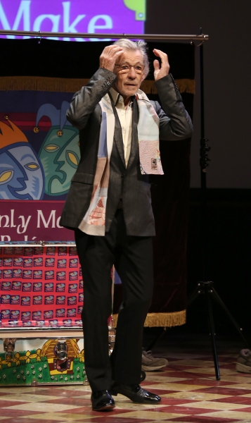 Photo Coverage: Ian McKellen Makes a Quick Change at Only Make Believe Gala Image